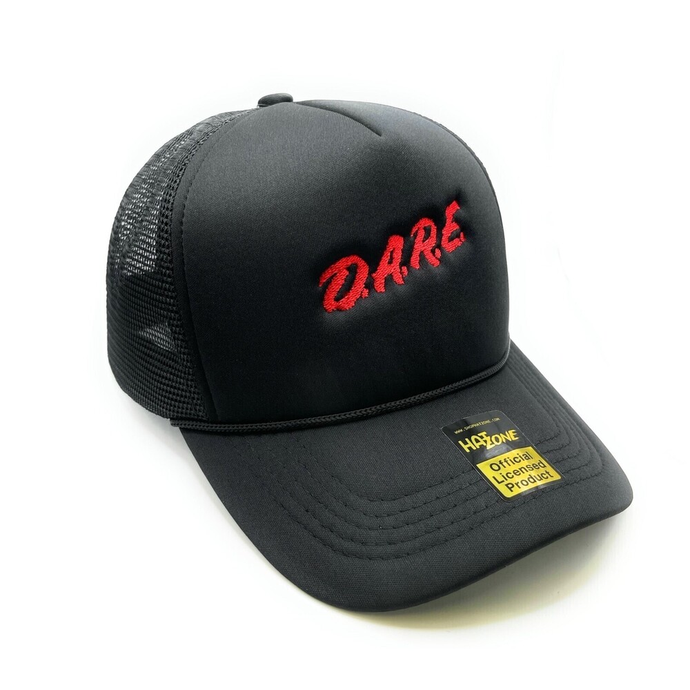 Dare Program Mesh Trucker Snapback (Black)